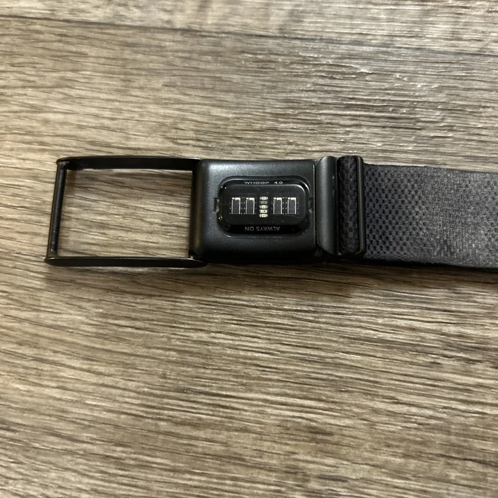 WHOOP 4.0 Fitness Tracker - Used, No Battery/Charger - with Black Band